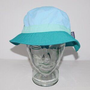 Patagonia Wavefarer Packable Water Repellent Blue Teal  Unisex L Bucket Hat